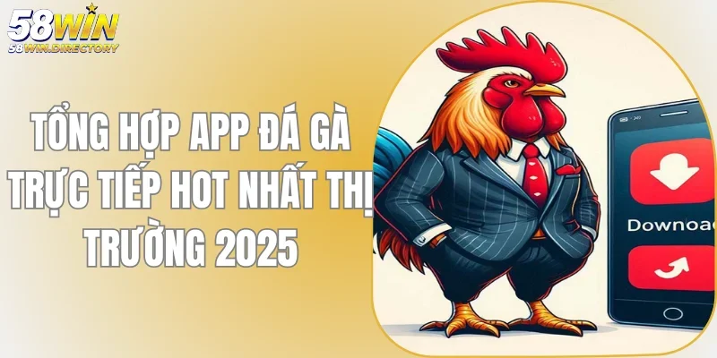 Tổng Hợp App Đá Gà Trực Tiếp Hot Nhất Thị Trường 2025