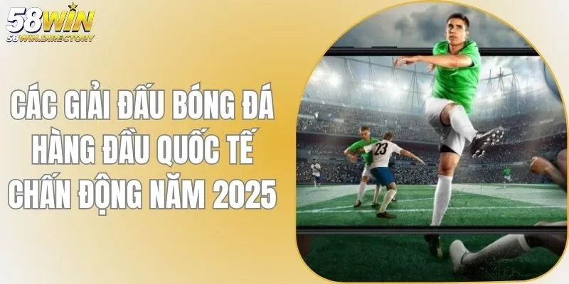 Các Giải Đấu Bóng Đá Hàng Đầu Đáng Xem Nhất Tại 58WIN