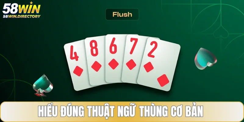 Hiểu đúng thuật ngữ thùng cơ bản 
