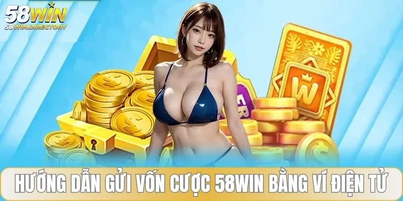 Hướng dẫn gửi vốn cược vào 58WIN bằng ví điện tử