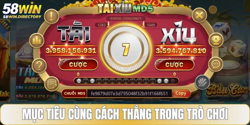 Mục tiêu cùng cách thắng trong trò chơi
