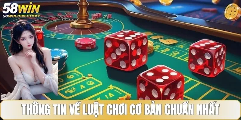 Thông tin luật chơi sicbo chi tiết cho tân thủ