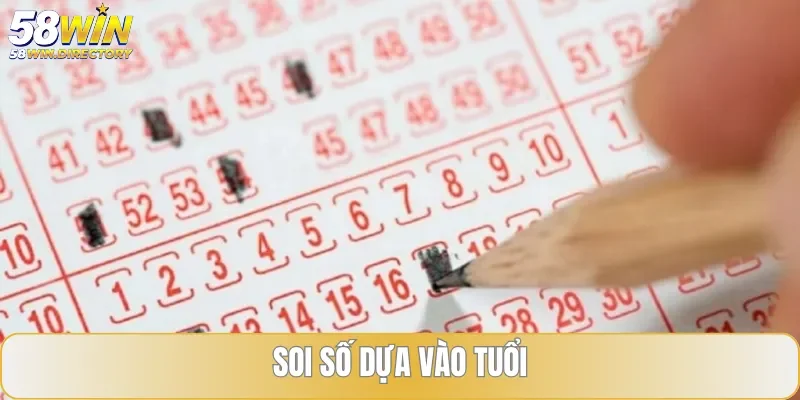 Dựa vào tuổi của bản thân để chốt số hiệu quả trong ngày